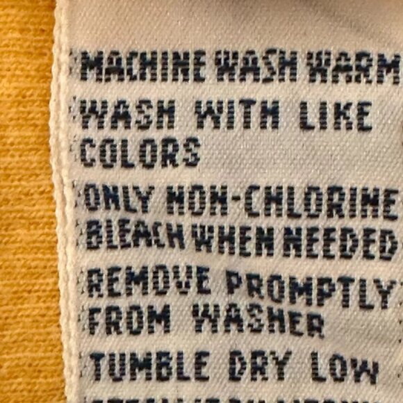 Ralph Lauren Polo - Cotton V-Neck Sweater - Artic Yellow - XL - Picture 10 of 10